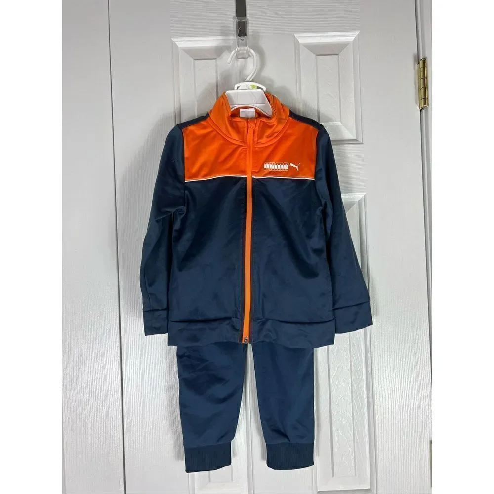 NWT Puma Boys 2pc Jogging Set Size 4 - Picture 1 of 4